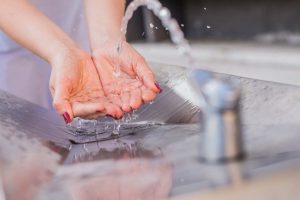 Whole-house water filtration system installation