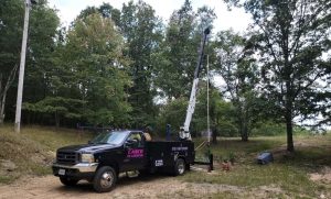 well pump service truck