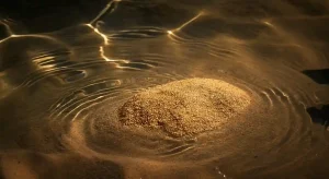 Sand in well water