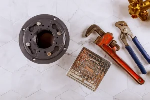 how to clear a clogged shower drain