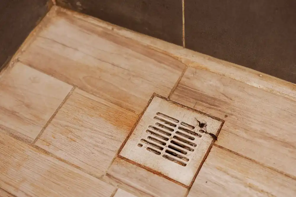 clogged shower drain